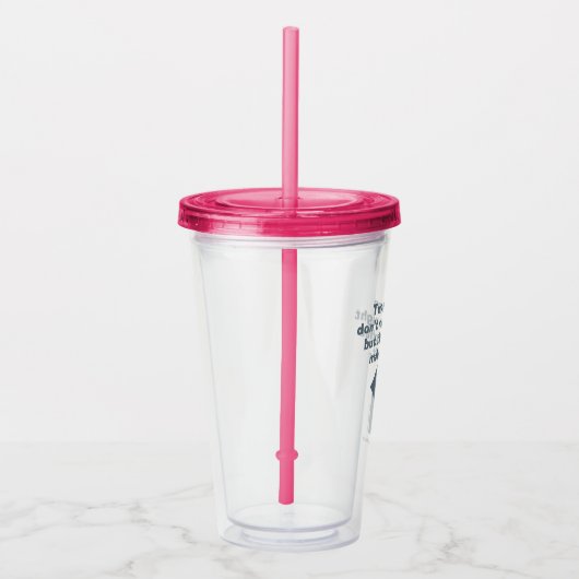 Caddyshack | Zwei Fehler machen kein Recht Acryltrinkbecher (Rechts)