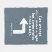 Caddyshack | Zwei Fehler machen kein Recht Fleecedecke (Vorderseite (Horizontal))