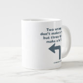 Caddyshack | Zwei Fehler machen kein Recht Jumbo-Tasse (Vorderseite Rechts)