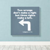 Caddyshack | Zwei Fehler machen kein Recht Leinwanddruck (Insitu (Holzboden))