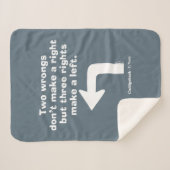 Caddyshack | Zwei Fehler machen kein Recht Sherpadecke (Vorderseite (Horizontal))