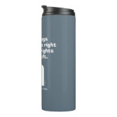 Caddyshack | Zwei Fehler machen kein Recht Thermosbecher (Nach rechts gedreht)