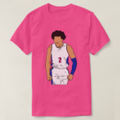 Cade Cunningham Celebration T-Shirt (Design vorne)