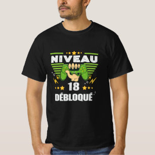Cadeau 18 - Jährlicher Gamer818 T-Shirt
