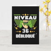 Cadeau 36 Gameboard 36 Karte (Gelbe Blume)