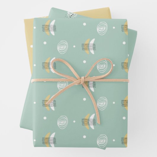 cadeau papier met abstracte motieven (Beispiel)