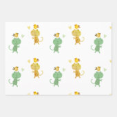 Cadeaupapier Vellen Set poesjes  Geschenkpapier Set (Vorderseite 2)