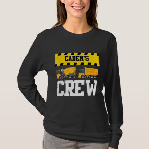 Caden Baugewerbe Crew Custom Dumptruck Dump Truc T-Shirt
