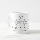 Caden Peptidname Tasse (Vorderseite Links)
