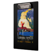 CadenabbiaTremezzo Vintages PosterEurope Klemmbrett (Links)