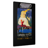 CadenabbiaTremezzo Vintages PosterEurope Klemmbrett (Rechts)