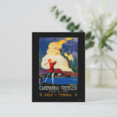 CadenabbiaTremezzo Vintages PosterEurope Postkarte (Stehend Vorderseite)