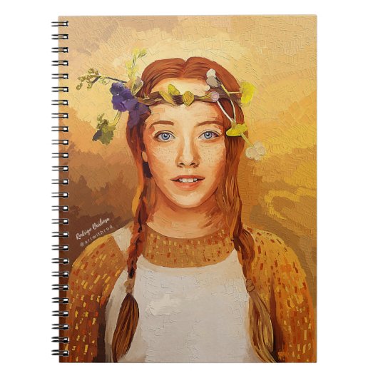 Caderno - Anne mit einem E Notizblock (Vorderseite)