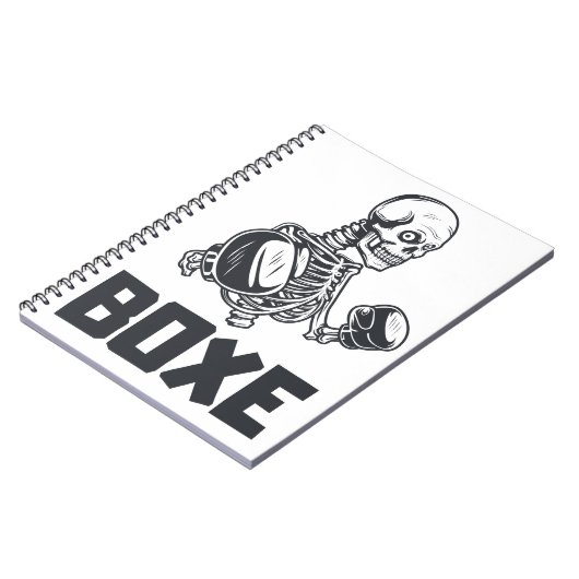 Caderno Boxe / Boxing Notizblock (Linke Seite)