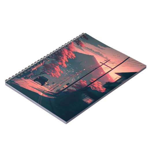 Caderno capa ästhetique, Lo-fi Notizblock (Linke Seite)