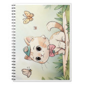 caderno com gatinho fofo notizblock (Vorderseite)