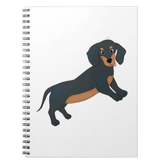 Caderno Dachshund Notizblock