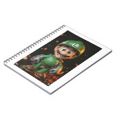 Caderno do Super Mario  Notizblock (Linke Seite)