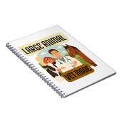 Caderno Espiral com Foto Notizblock (Rechte Seite)