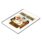 Caderno Espiral com Foto Notizblock (Linke Seite)
