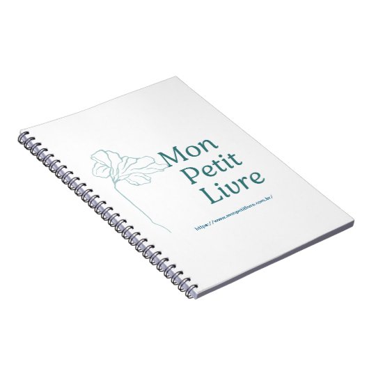 Caderno Espiral com Foto Notizblock (Rechte Seite)