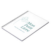 Caderno Espiral com Foto Notizblock (Linke Seite)