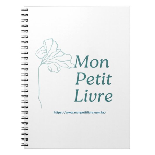 Caderno Espiral com Foto Notizblock (Vorderseite)