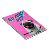 Caderno Espiral com Foto Pet Notizblock (Rechte Seite)