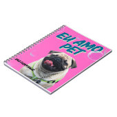 Caderno Espiral com Foto Pet Notizblock (Linke Seite)