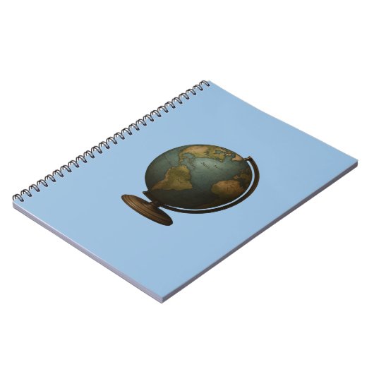 Caderno Espiral com Foto PLANETA Notizblock (Linke Seite)