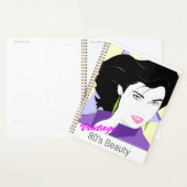 Caderno Espiral - com rosto de mulher 80s Style Planer (Anzeige)
