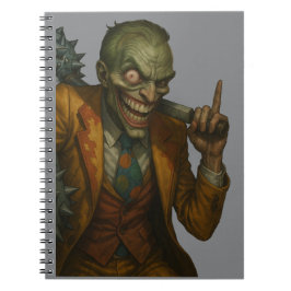 CADERNO ESPIRAL PALHAÇO NOTIZBLOCK