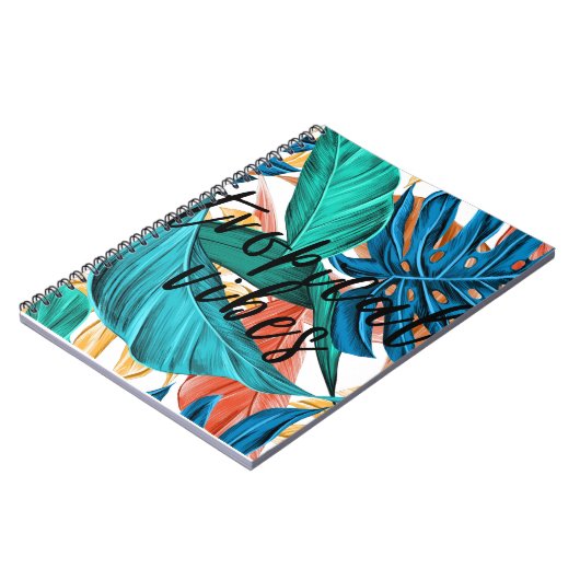 Caderno Espirale Tropical Vibes Notizblock (Linke Seite)