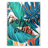 Caderno Espirale Tropical Vibes Notizblock (Vorderseite)