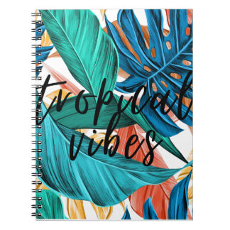 Caderno Espirale Tropical Vibes Notizblock