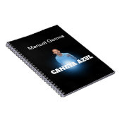 Caderno Espircom Foto CANETA AZUL Notizblock (Rechte Seite)