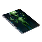 CADERNO Extraterrestre futurista Notizblock (Rechte Seite)