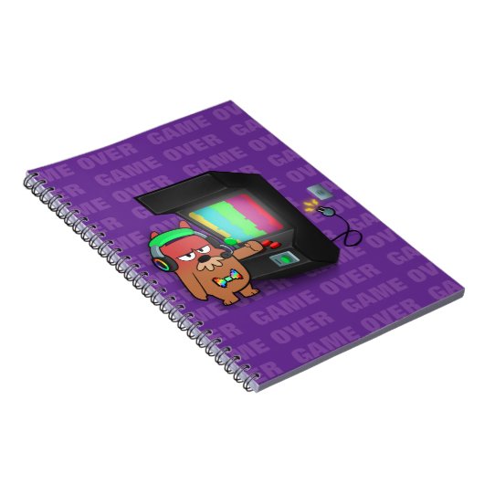 Caderno "Game Over" Notizblock (Rechte Seite)