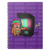 Caderno "Game Over" Notizblock (Vorderseite)