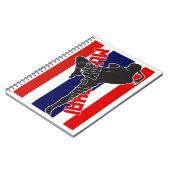 Caderno Muay Thai/ Notebook MuayThai/ MartialArts Notizblock (Linke Seite)