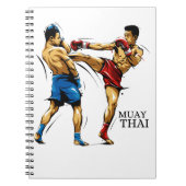 Caderno Muay Thai / Thai Boxing Notizblock (Vorderseite)