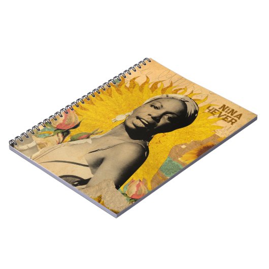 CADERNO NINA SIMONE - A Arte do Jazz Notizblock (Linke Seite)