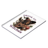 Caderno (Notebook) Beba Com As Bruxas Notizblock (Linke Seite)