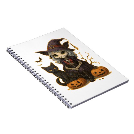 Caderno (Notebook) Bruxa dos Gatos Notizblock (Rechte Seite)