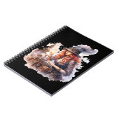 Caderno (Notebook) Halloween Steampunk Notizblock (Linke Seite)