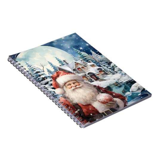 Caderno (Notebook) Noite do Papei Noel Notizblock (Rechte Seite)