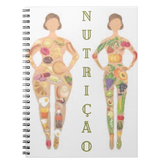 Caderno nutricionista notizblock (Vorderseite)