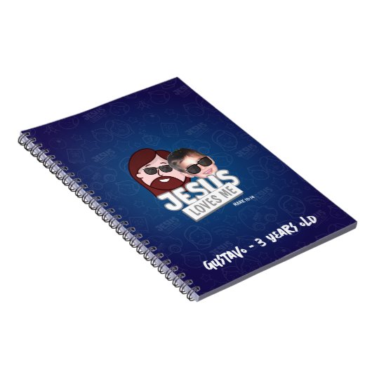 Caderno personalizado com a foto da criança notizblock (Rechte Seite)