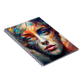 Caderno rosto notizblock