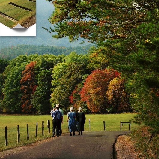 Cades Cove Amish Poster